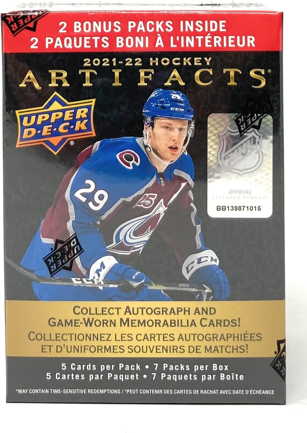 : 2022 2023 Upper Deck M V P Hockey Series Unopened Blaster Box  of 15 Packs with Chance for Rookies Plus #1 Draft Picks Cards and Blaster  Exclusive Gold Scripts : Collectibles & Fine Art