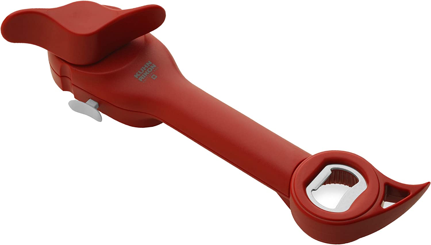 Classic Chrome Heavyweight Can Opener - Red - 76388R