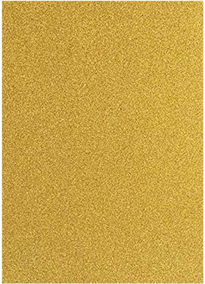 Bright Creations Champagne Gold Glitter Contact Paper Roll for DIY Crafts, Peel and Stick Art Decal for Scrapbooking (17.7 in x 16.5 ft)