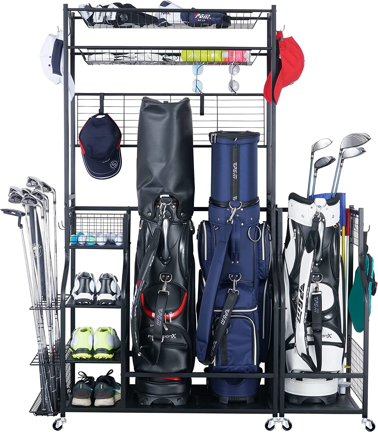 Milliard Golf Organizer - Extra Large Size - Fit 2 Golf Bags and
