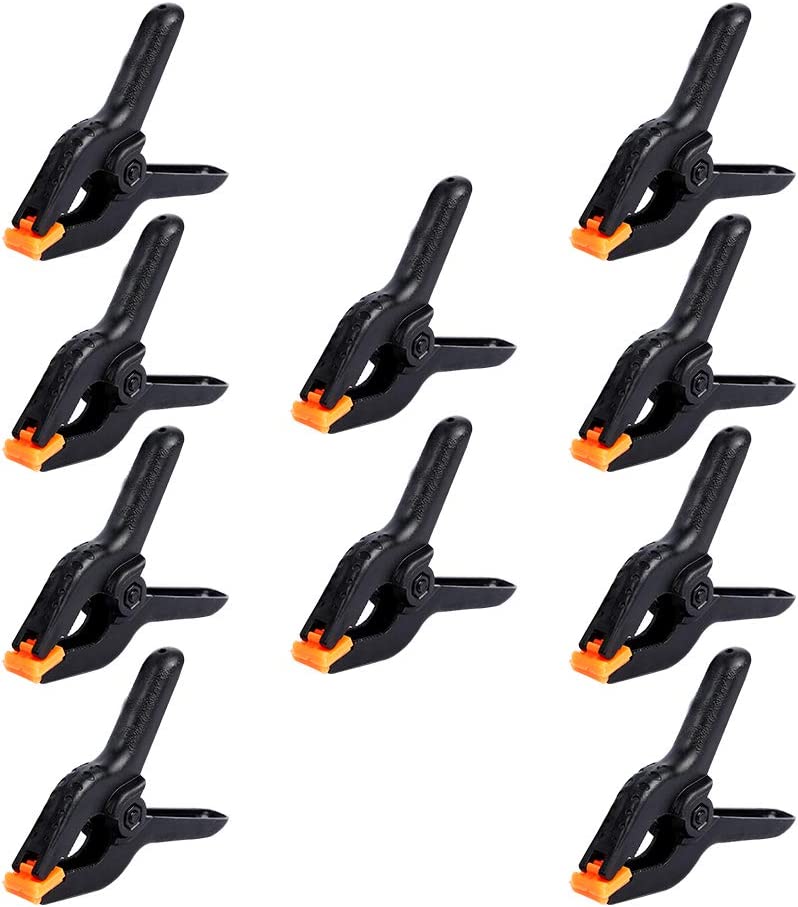 HORUSDY 8-Pack Spring Clamps Heavy Duty, 5-inch Large Plastic