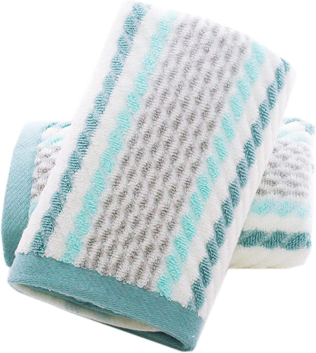 TRULY LOU Oversized Six Piece Towel Set- 100% Cotton - Teapink