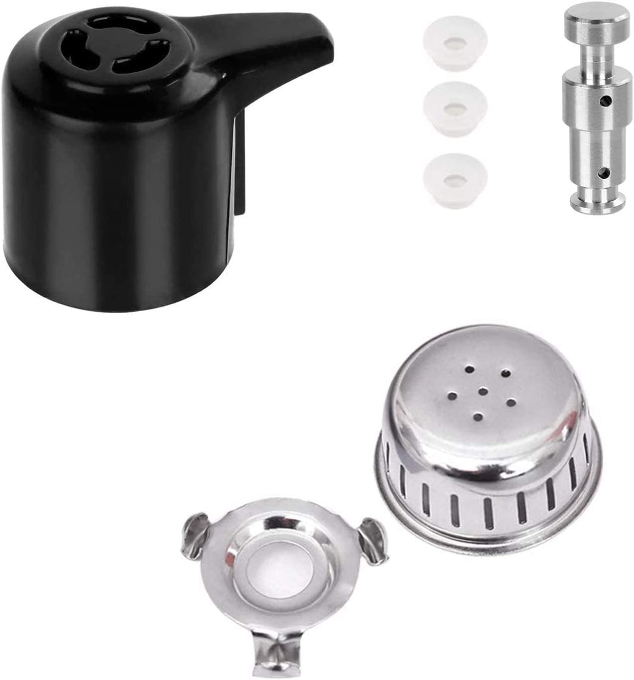 MARRTEUM 2 pcs Universal Replacement Floater and 4 pcs Sealer Pressure  Cooker Parts and Accessories for Pressure Cookers XL, YBD60-100, PPC780