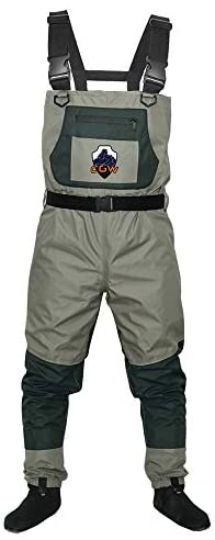 New Fishing Rain Pants Man Breathable Chest Waders Waterproof