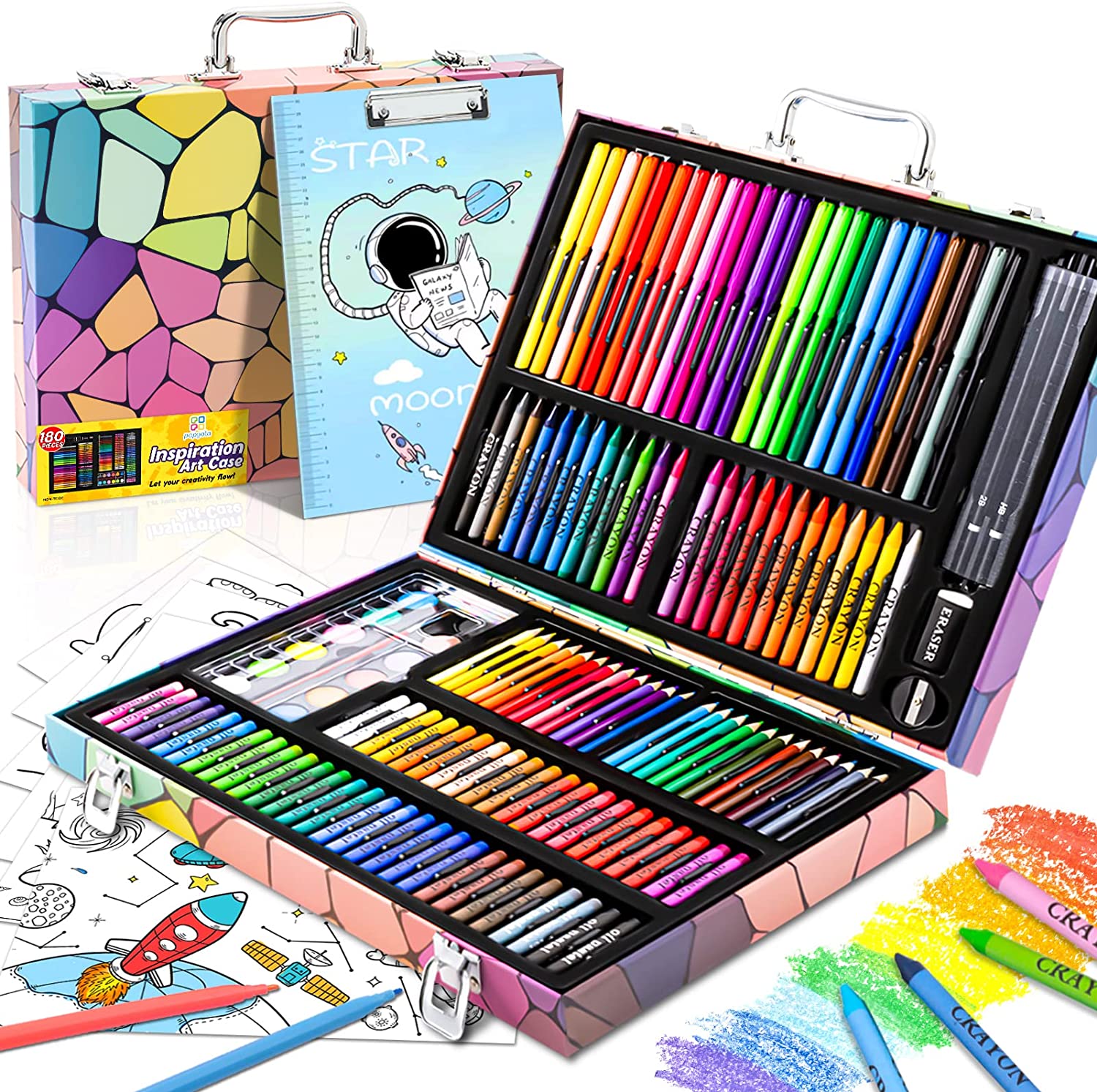  Florarich Art Supplies Set for Kids, 274 PCS Drawing