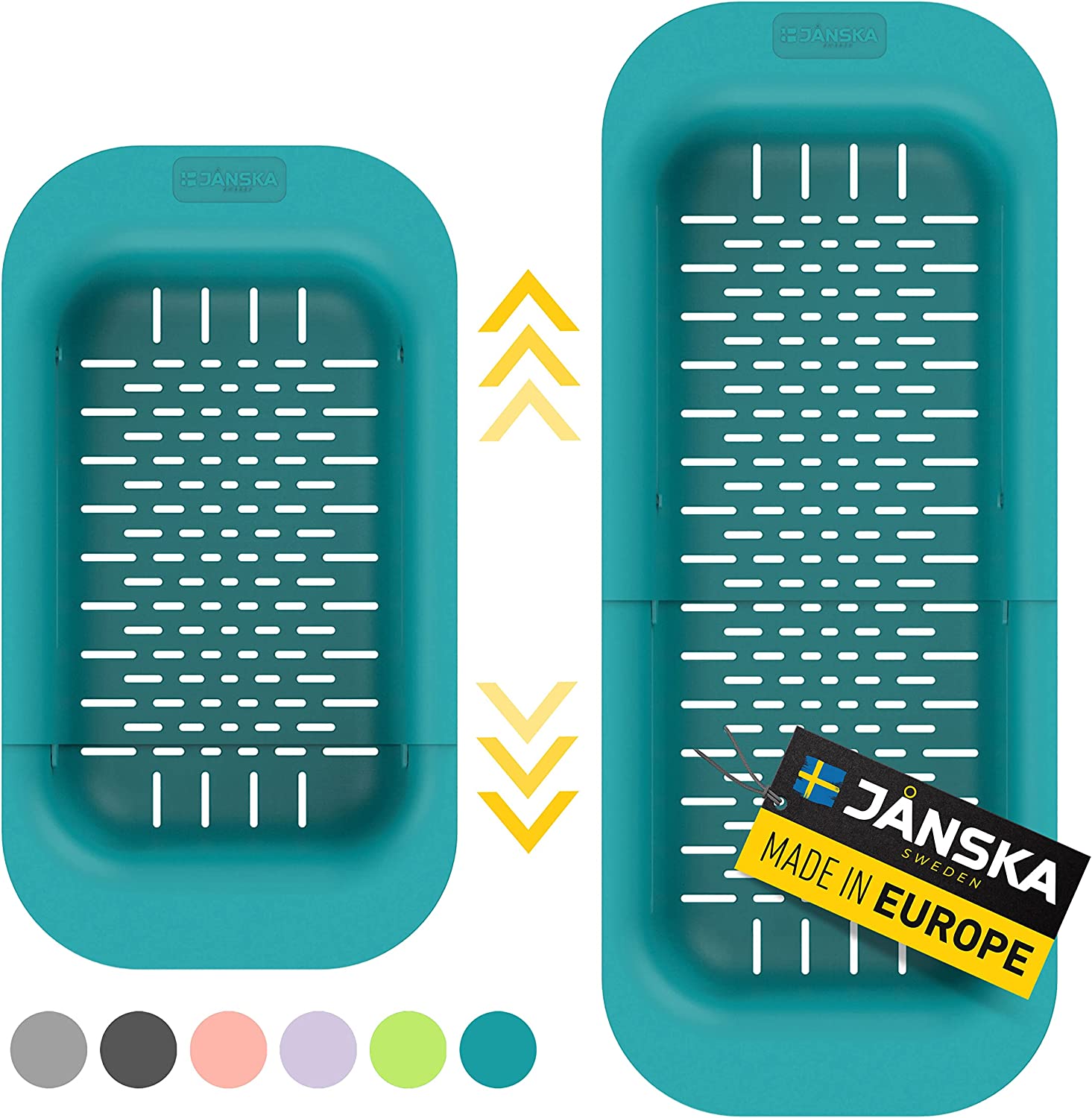 Wholesale Doublelayer retractable kitchen sink drain basket domestic