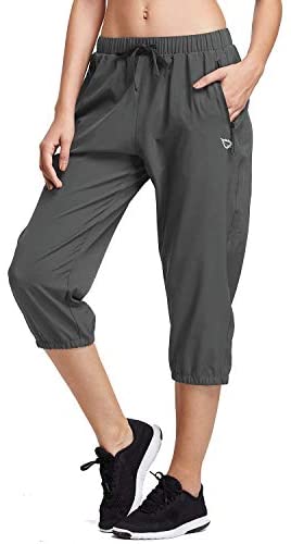 capri jogger pants women's