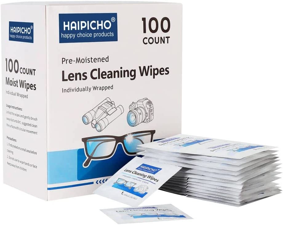 See Clear Eye Glass Cleaning Wipes, Eyeglass Wipes, PDI D25431 ANTI FOG  6X5
