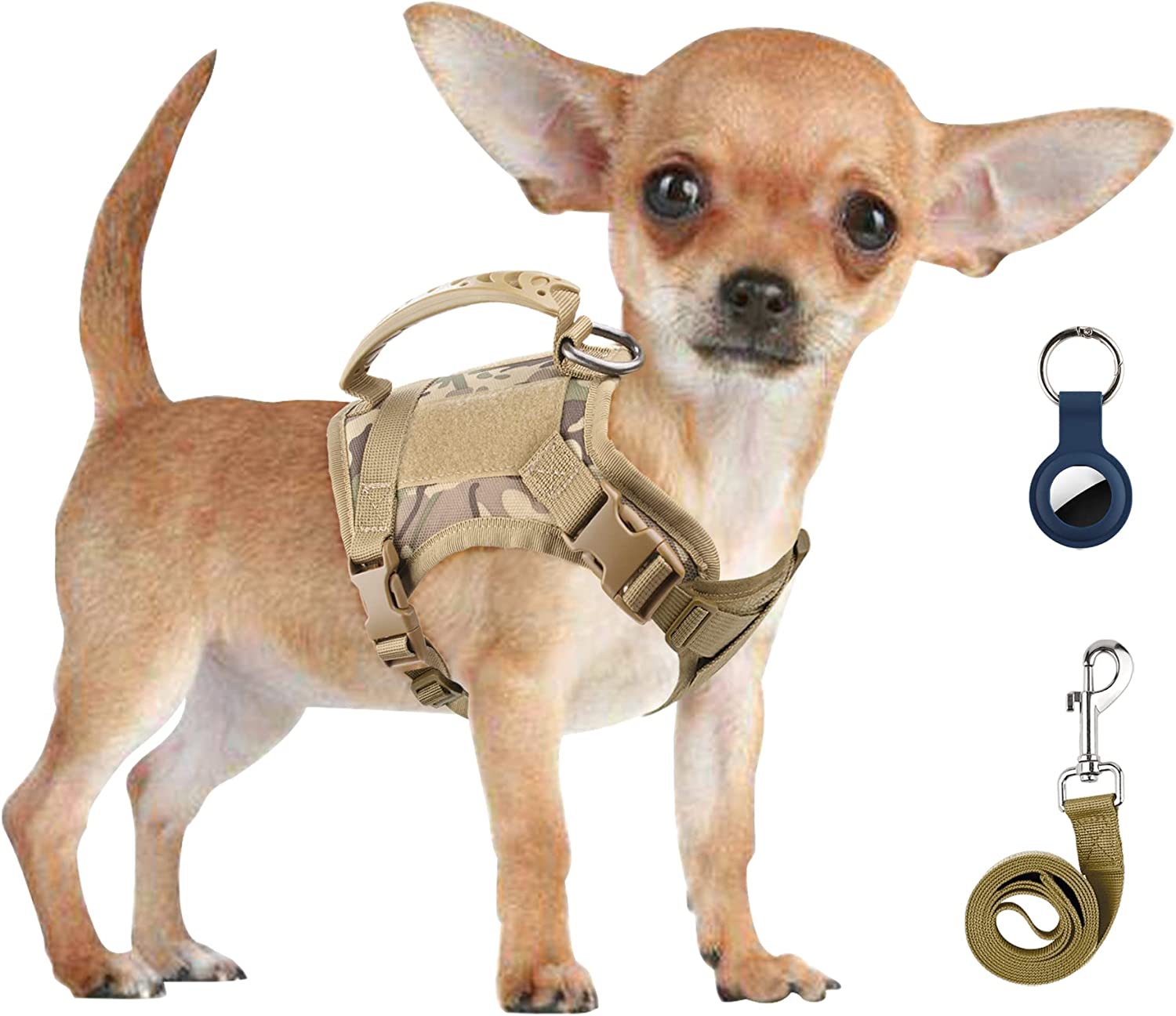 Wholesale TUFFHOUND dog harness Vest Set luxury dog harness I-shaped pet  chest and back From m.