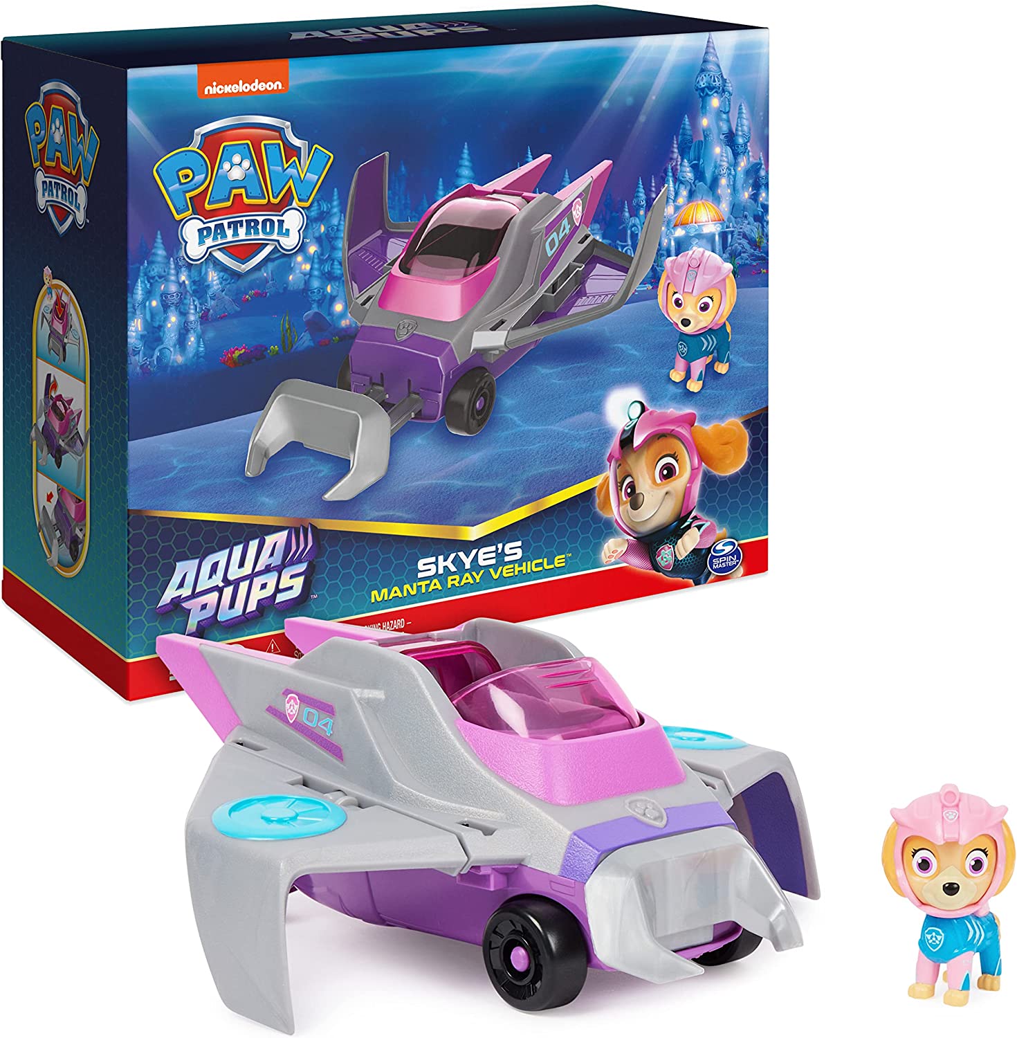  Paw Patrol, Launch'N Haul PAW Patroller, Transforming 2-in-1  Track Set for True Metal Die-Cast Vehicles, Kids Toys for Boys & Girls Ages  3 and Up : Everything Else