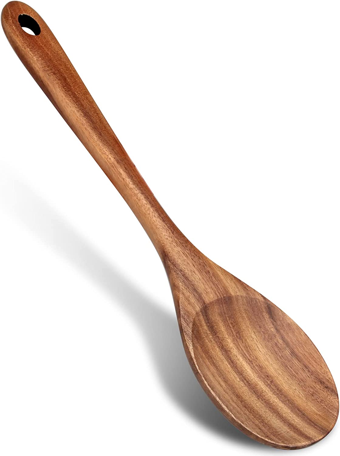 Thunder Group WDSP012 Natural Wooden Spoon 12 - 1 doz