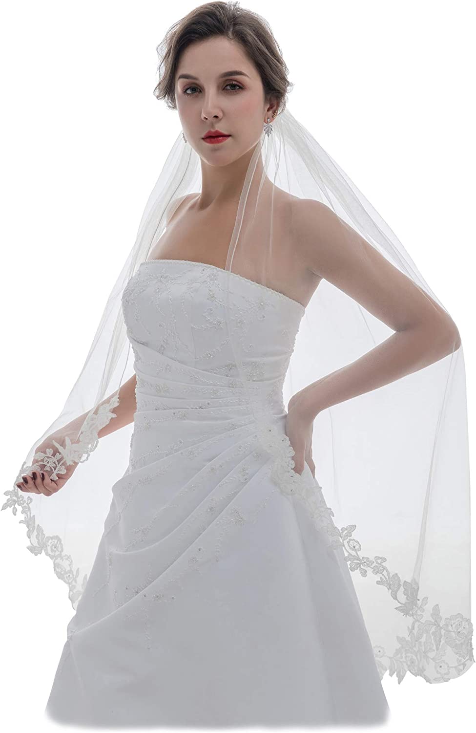 Embroidered Wedding Veils WholeSale - Price List, Bulk Buy at