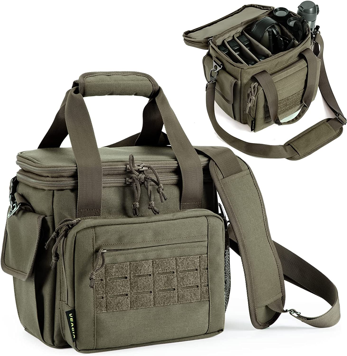 Black Tactical Range Bag, Go Bag, CCW Bag, 2849