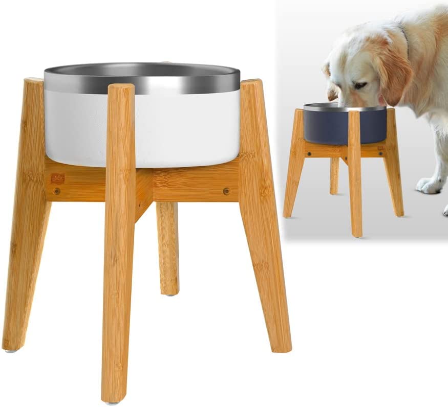 Extra Large Dog Bowl 4500ml Elevated Dog Dish Single Stand, Pet Raise Bowl, Dog  Water Bowl, Dog Dish Feeder, Elevated Dog Feeding Station 