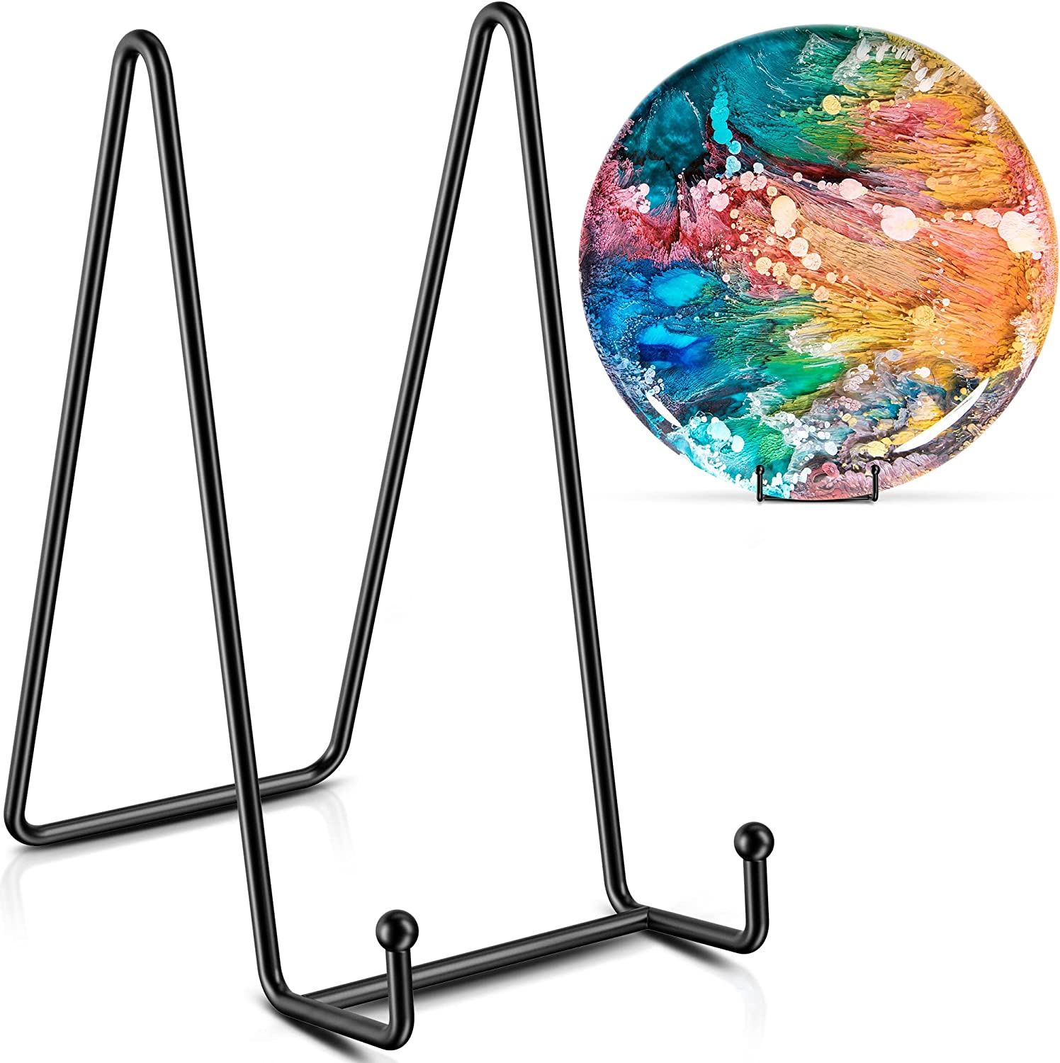 Plate Stands for Display - Plastic Easel Stand Plate Holder