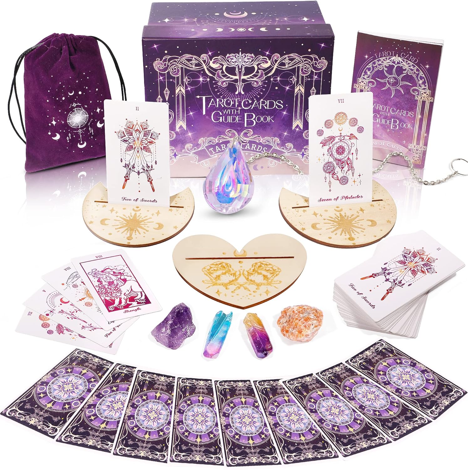 Wholesale TIRLANO Original Purple Tarot Cards - Tarot Cards