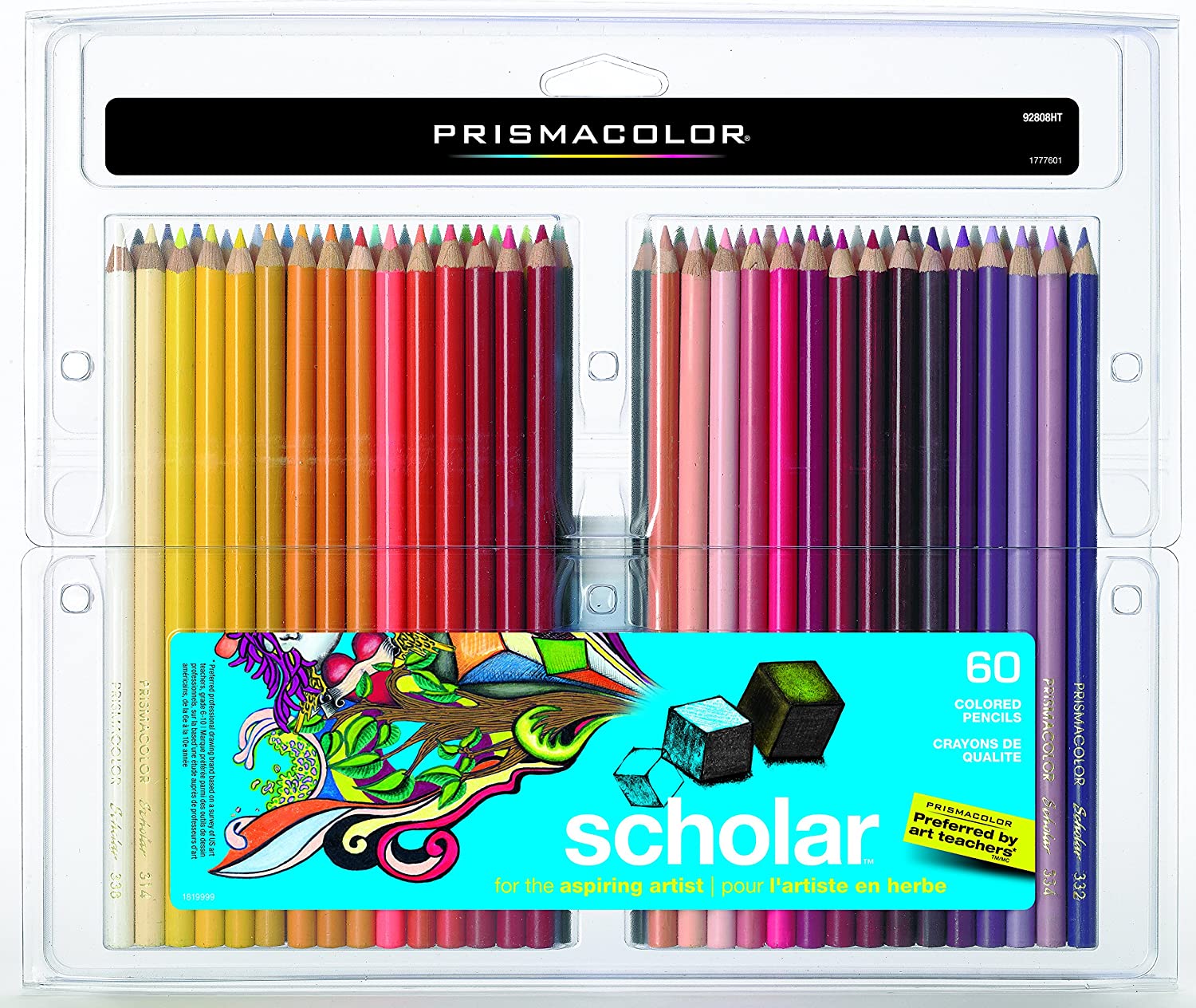 Prismacolor Colored Pencils Set, Pack of 12, Junior 4.0mm