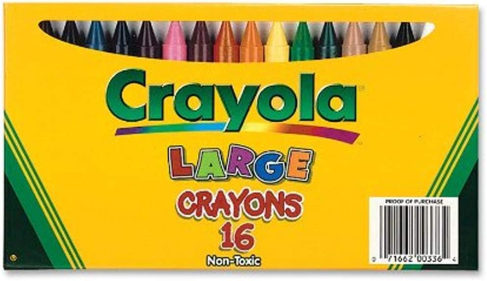 Jumbo Crayons for Toddlers, 18 Colors Mess Free Unbreakable Crayon Gifts