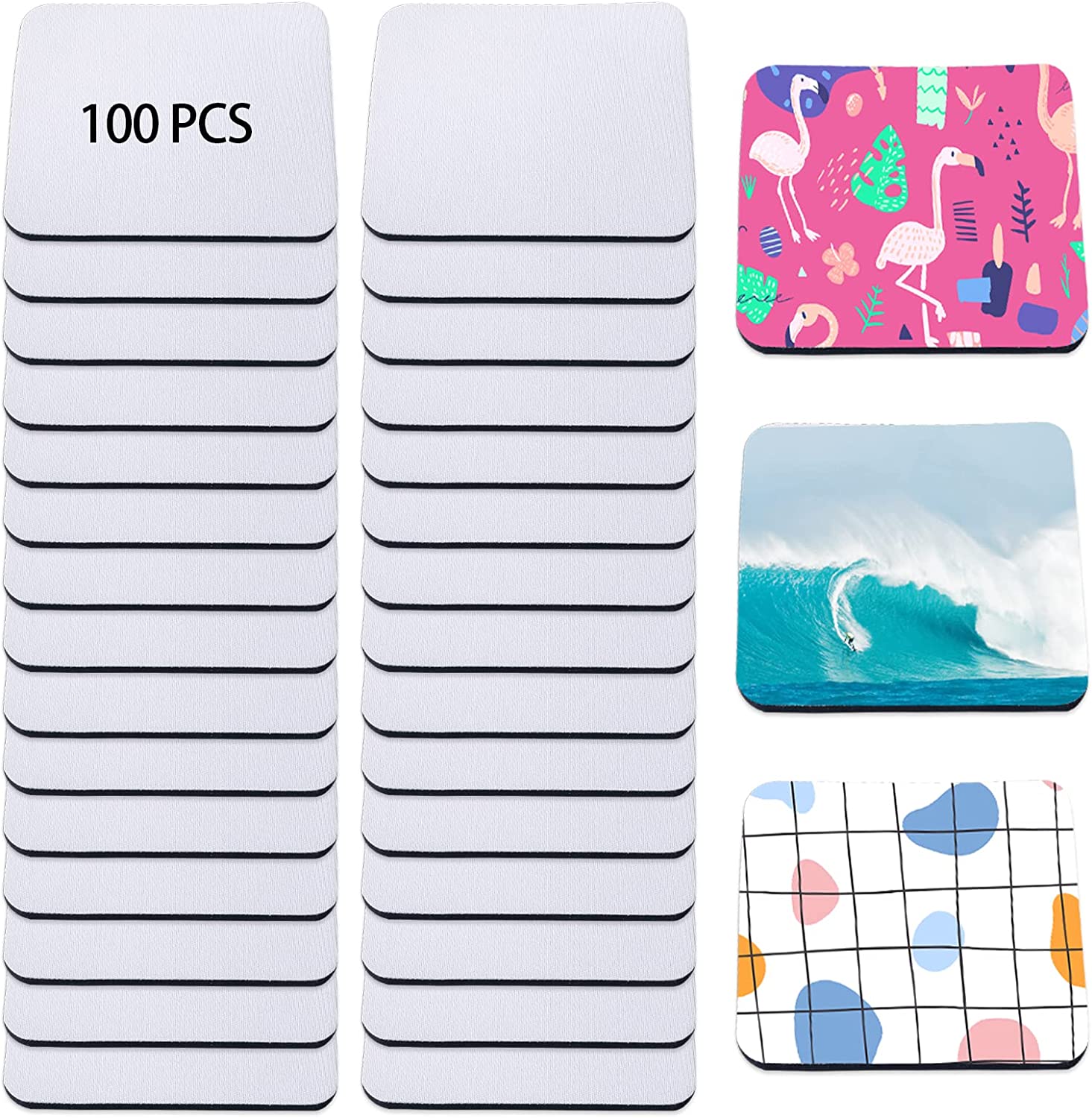 10PCS Sublimation Slate Blanks, 7.9 x 5.9 Inch Sublimation Blank Rock  Slates for Thermal Heat Press Transfer Photos, Rectangular Custom Picture  Stone