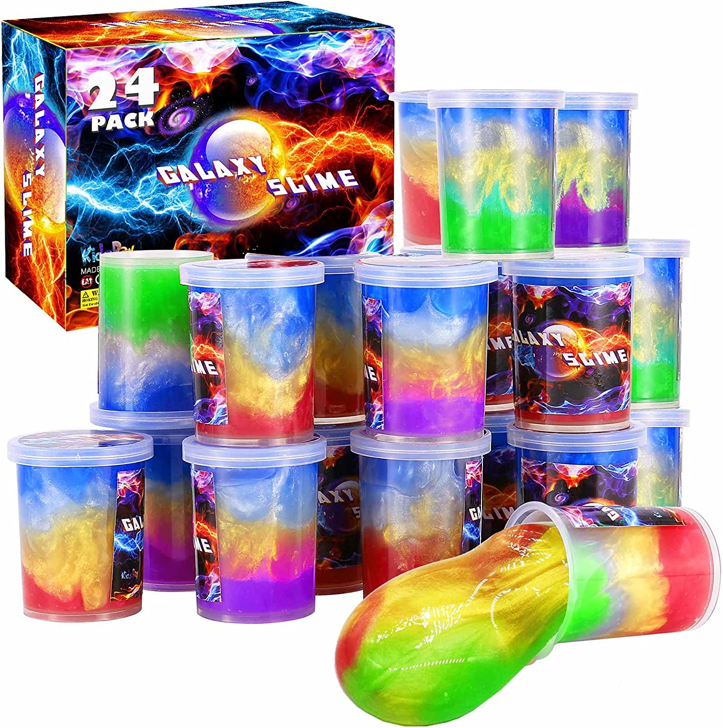 Original Stationery Galaxy Space Goo, Glow in The Dark DIY Space Putty, 29  Piece Therapy Putty with Glow in The Dark Goo Kit, Kids Stress Relief Putty  : Health & Household 