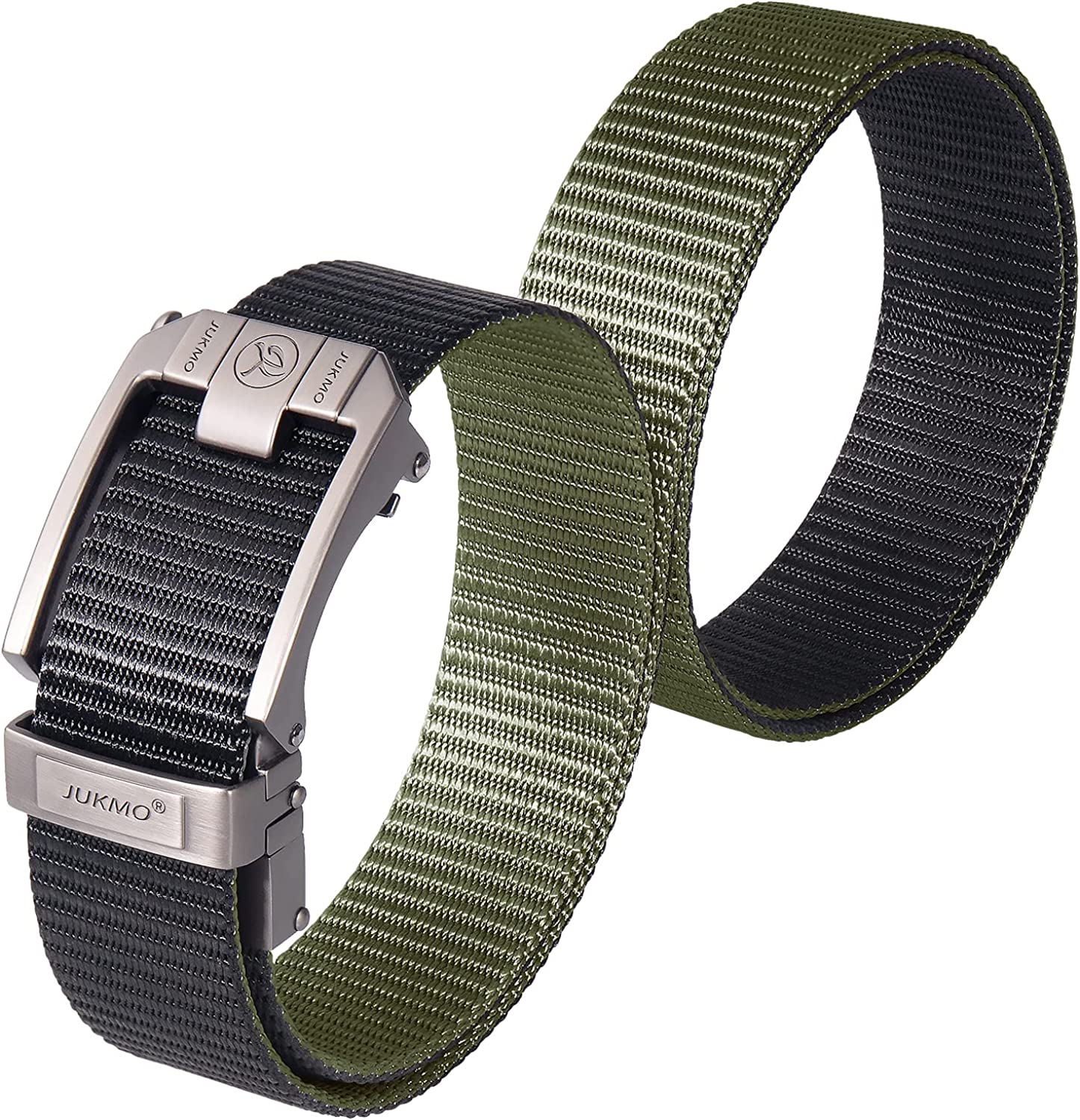 JUKMO Quick Release Tactical Belt, Military Work 1.5 Nylon Web