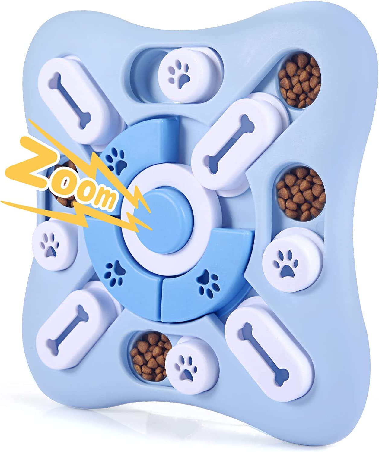 HIPPIH Dog Puzzle Toys 2 Pack, Interactive Dog Toys for Large Dogs &  Small Dogs