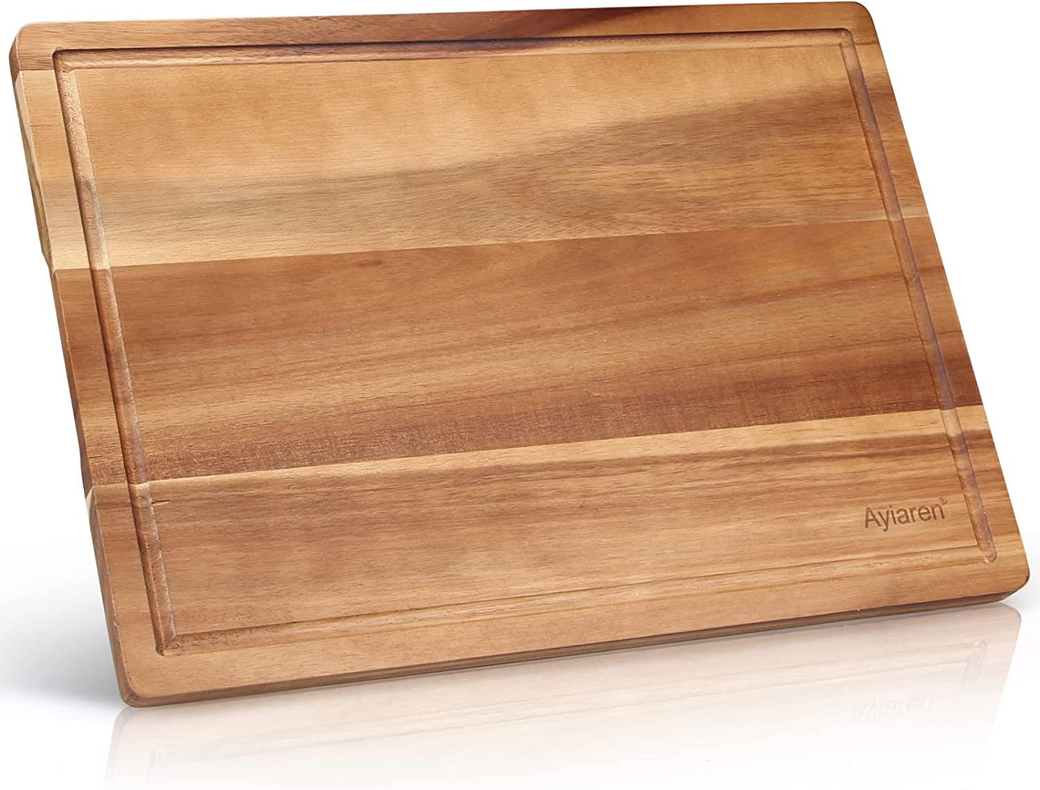 Kitchenaid Gourmet Birchwood Nonslip Thick Chopping Board, 12x16-inch, Wood  