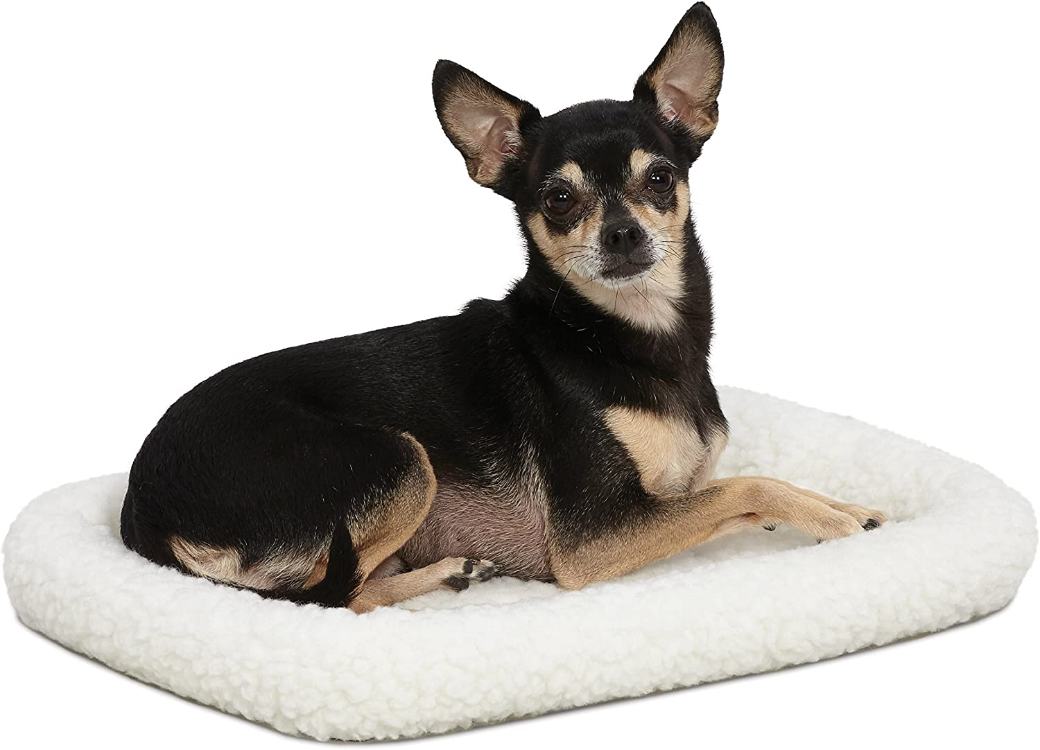 KROSER Dog Bed Crate Mat for Small, Medium, Large and Extra Large Cats,  Stylish Dog Pad Mattress (Cool & Warm) with Waterproof Linings, Pet Mat  with