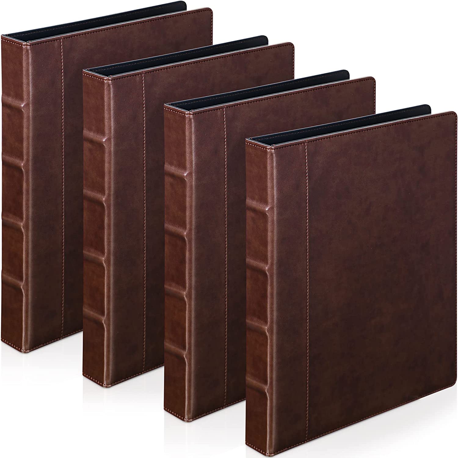 Buy Wholesale China Leather Portfolio Binder, 3 Ring Binder Resume