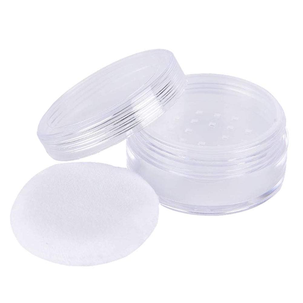  Topwon Portable Loose Powder Container Makeup Case Travel Kit  10ml : Beauty & Personal Care