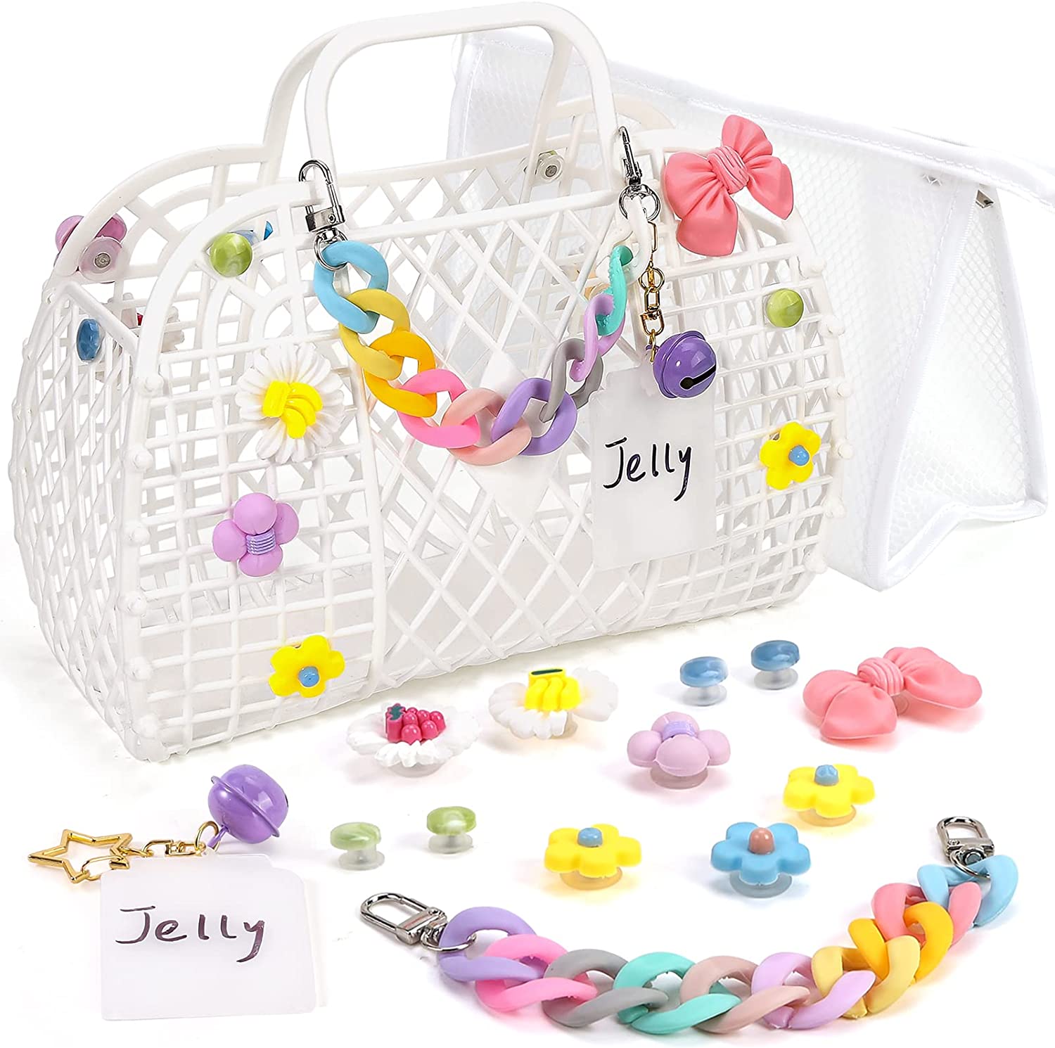 Buy Wholesale China Hot Sale Jelly Shoulder Bag With Insert Pouch Large  Shopping Tote Pvc Clear Vinyl Purse Women Beach & Beach Bag, Beauty Bag,  Towel Bag,swim Bag at USD 2.78