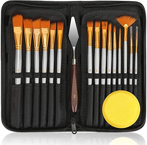Pinturale Arts Professional Watercolor Brushes, Round Series, Set Of 8  Round Watercolor Brushes