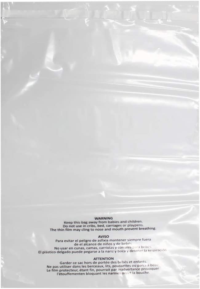 mastBus t-shirt Packing Plastic Bag , Transparent ,Medium Size With 2 Inch  Base , 50Pc, 11x14 : : Industrial & Scientific