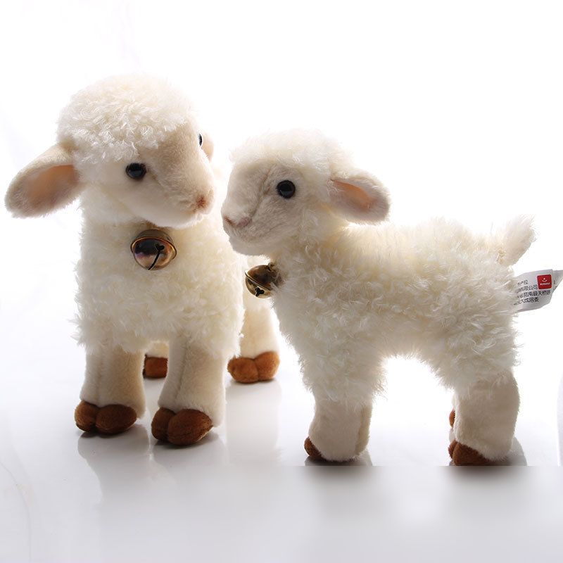 Wholesale Plush Toys Simulation Sheep Doll Small Wool Velvet Toy Zodiac