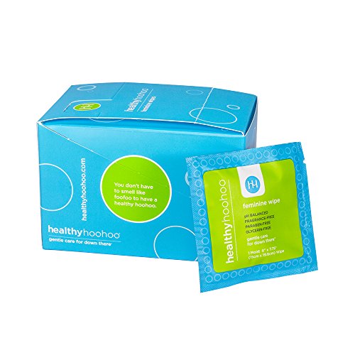 Wholesale healthy hoohoo Individually Wrapped Feminine Wipes Biodegradable, Gentle, All