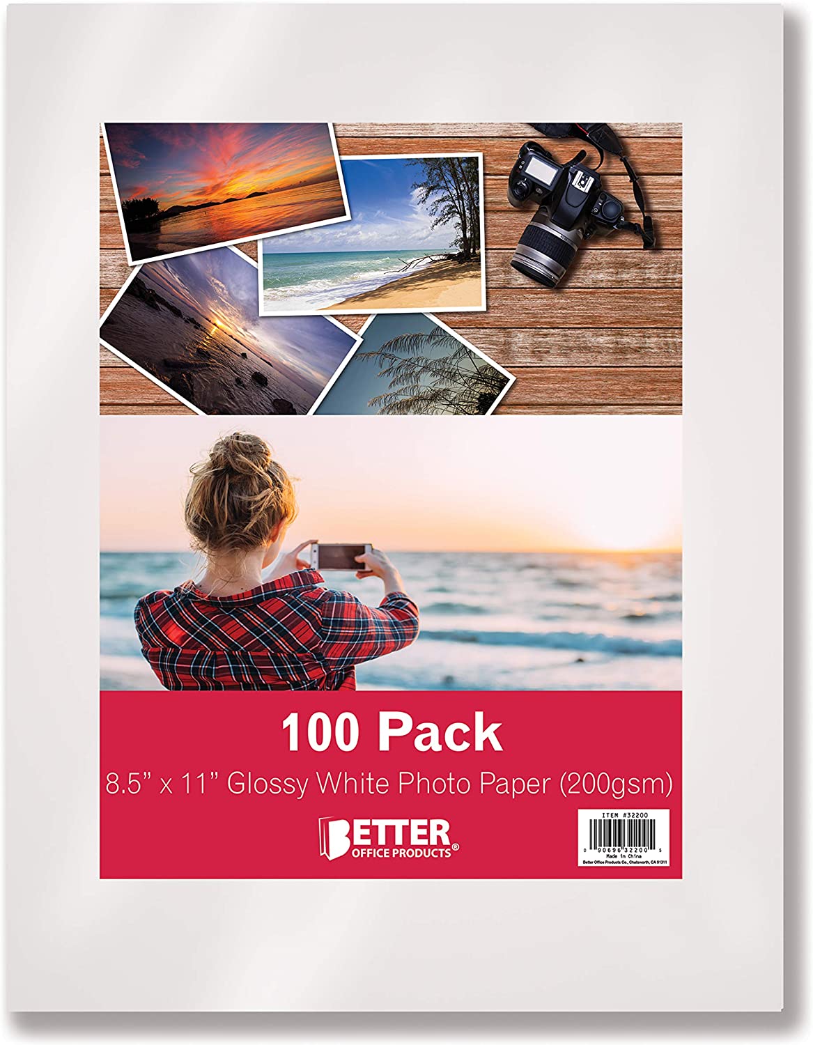  HP Premium Plus Photo Paper, Glossy, 5x7 in, 60