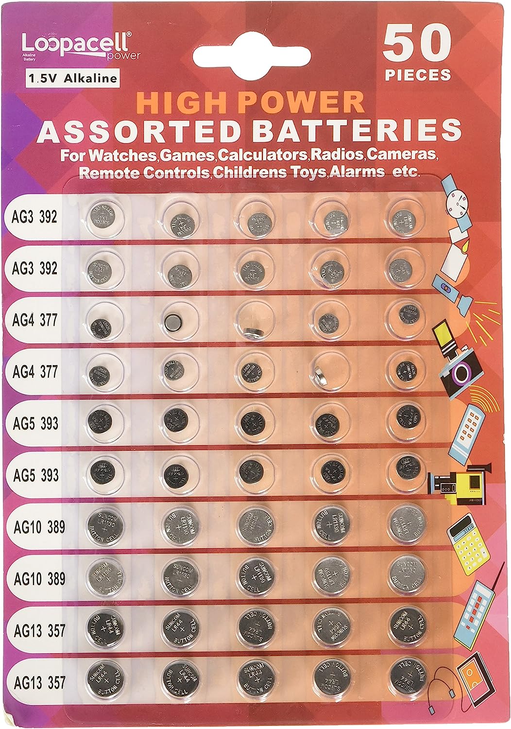 20 Maxell 377 376 SR626 AG4 LR626 LR66 606 SR66 177G4 Batteries