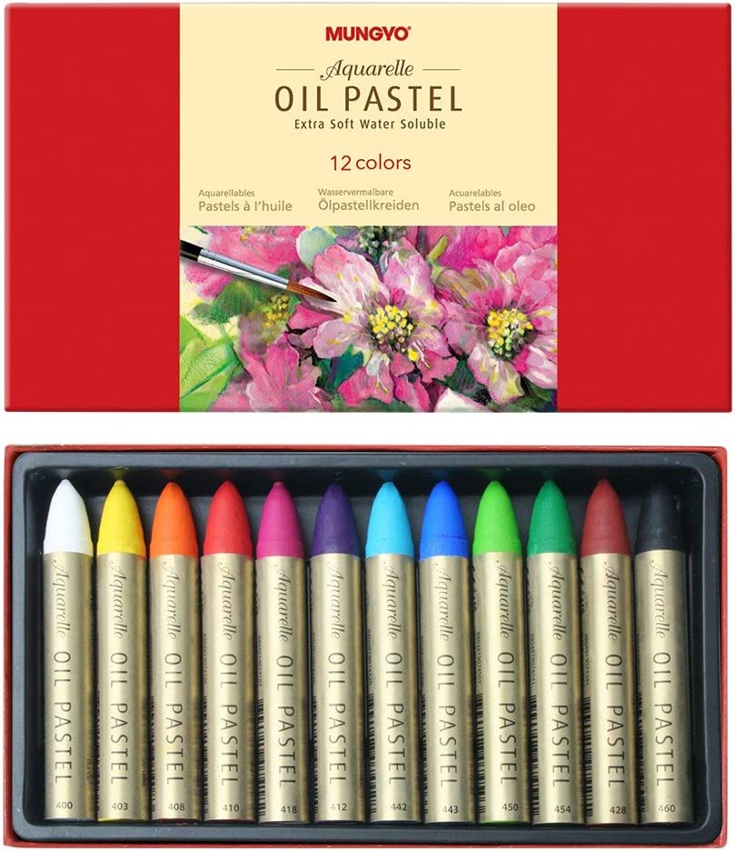 Mungyo Gallery Soft Oil Pastels Set of 12 - Assorted Colors