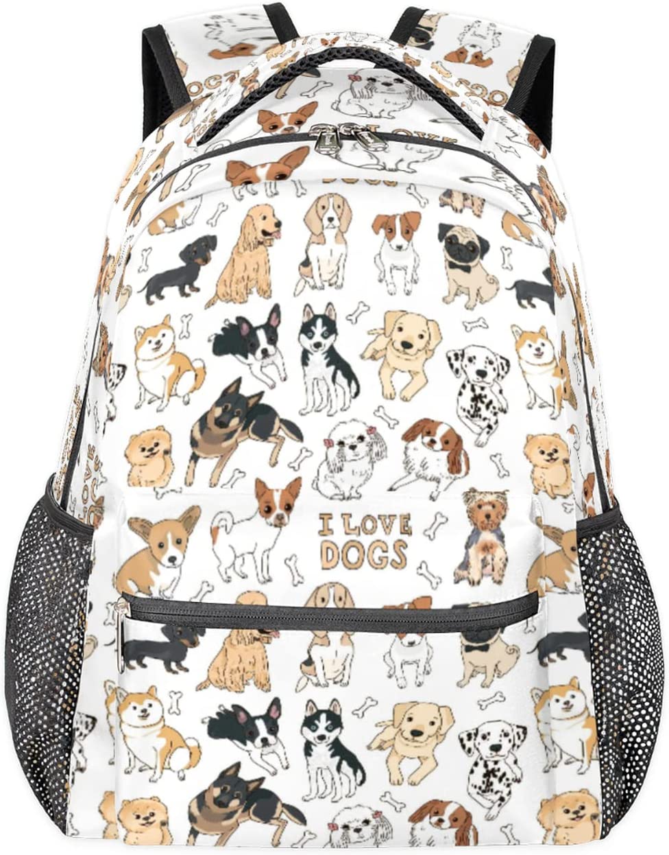  Elementary School Bags for Teens, Doberman Pinscher Dog Kids  Backpacks Doberman Breed Dog Lightweight Bookbags Waterproof Sturdy  Schoolbag Daypack for Girls Boys