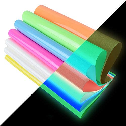 6pcs Bundle 3D Puff Heat Transfer Vinyl Sheets 12x 10 Iron on