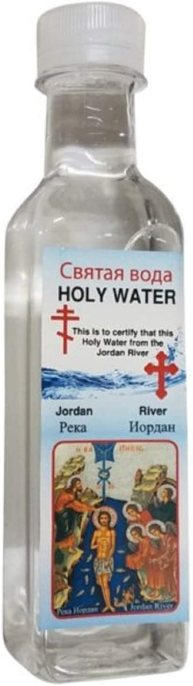 Holy Water Agua Bendita Roman Spiritual Religion Blessings 8 0z Bottle
