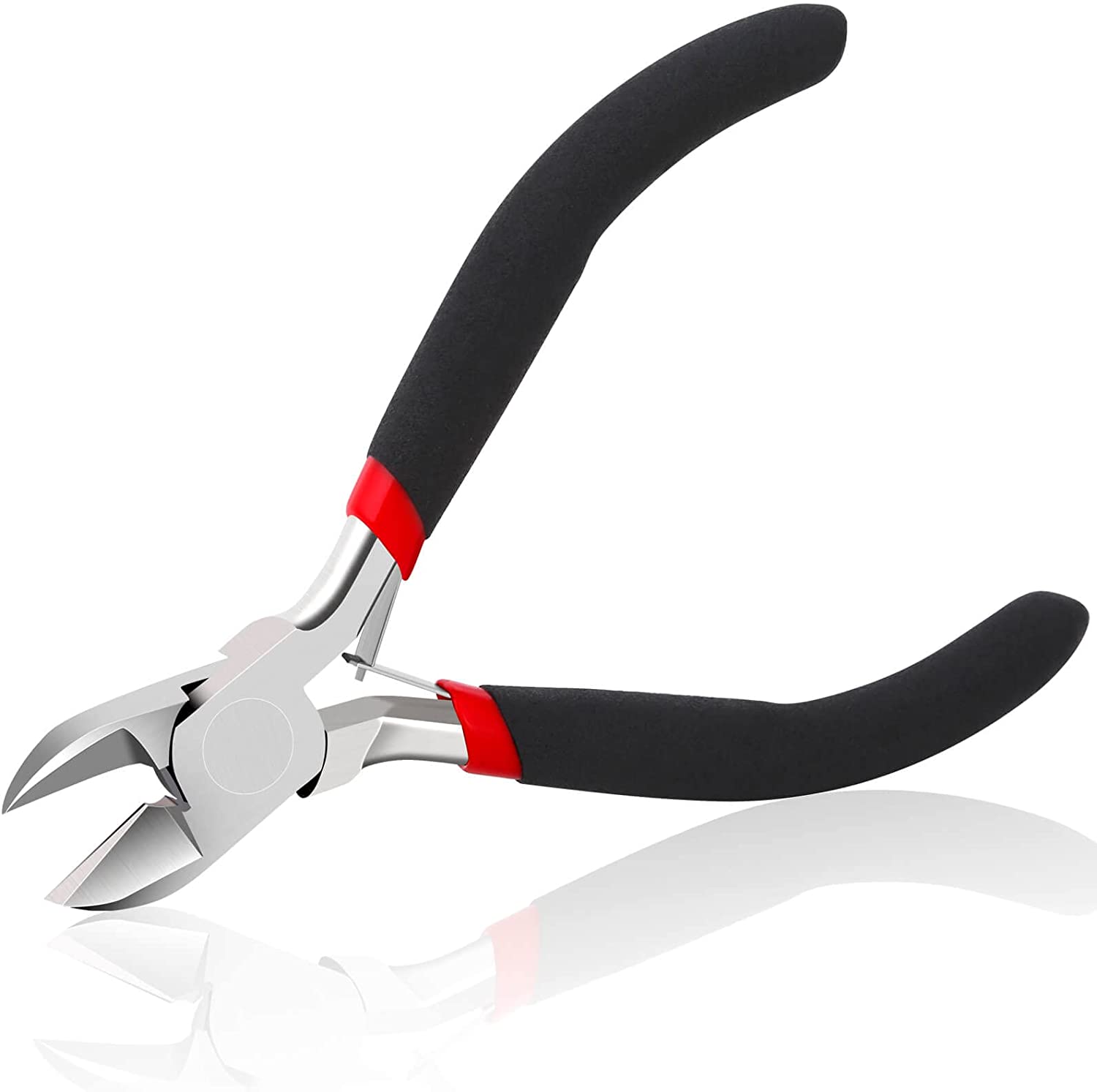 IGAN 7-inch Wire Cutters, Spring-loaded Side Cutters Dikes, Ultra Tough and  Durable Diagonal Cutting Pliers in CRV Steel, Heavy Duty Cutting Pliers