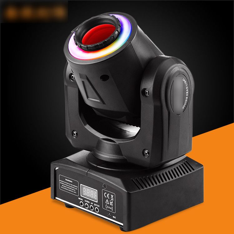 Wholesale 30W Small Stage Lighting Led Moving Head RGBW By Sound Activated DMX 512 Control 9