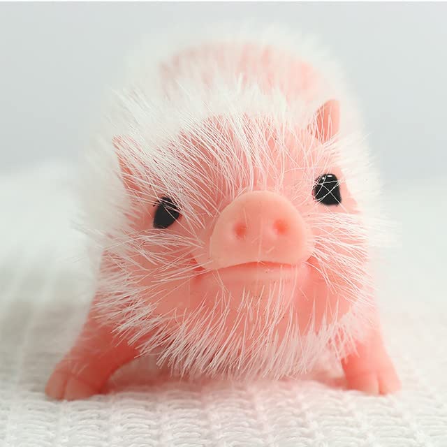 Soft And Lifelike 4.7in Full Body Silicone Piglet Reborn Baby Pig