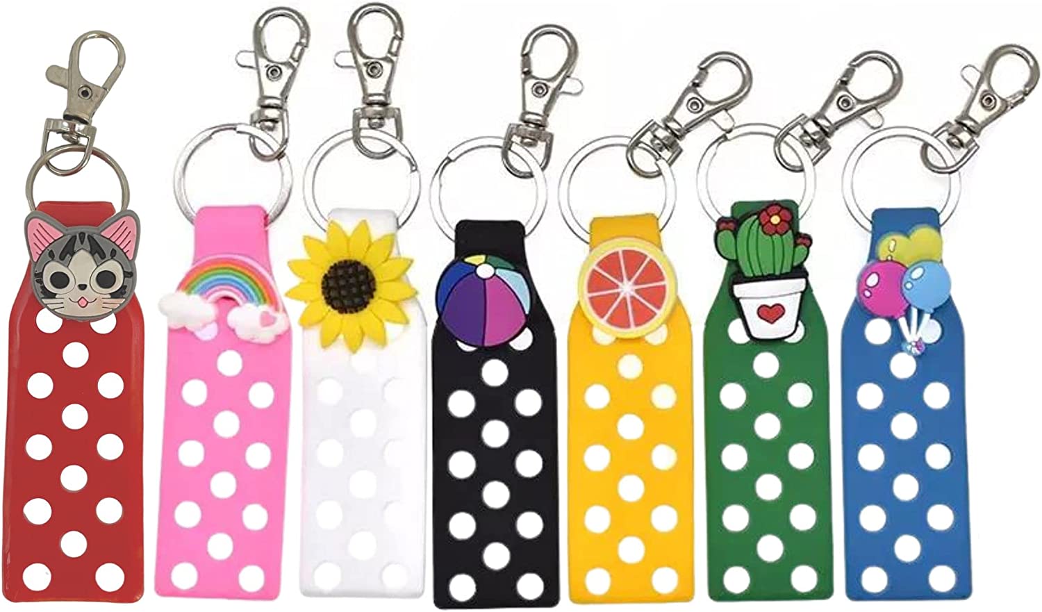 14pcs Cute Charms Shoe Keychain, Mini Croc Keychain Shoe Decor Pendant  Small Charms DIY Crafting Keychains, Reusable, Easy To Clean at   Men's Clothing store