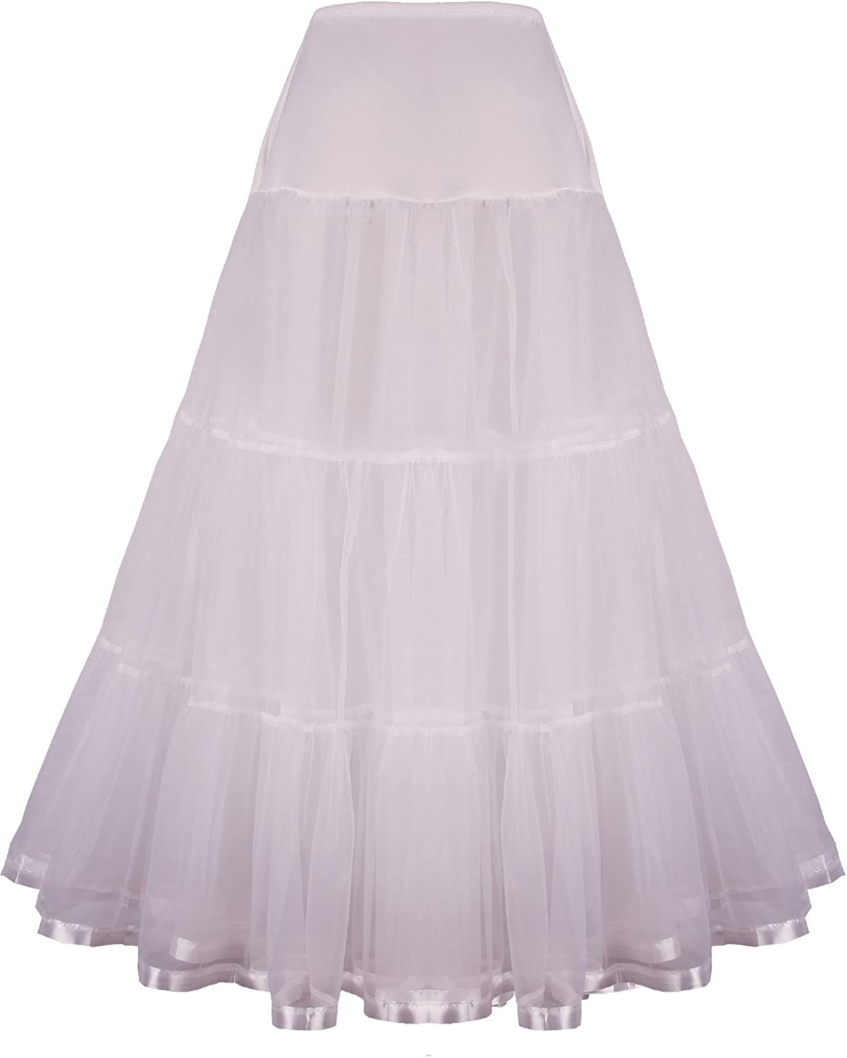 Modeway 1950s Crinoline Petticoats Vintage PuffyTulle Skirts Under