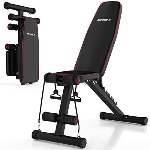Details about   Adjustable Weight Bench Incline Decline Foldable Full Body Workout Gym Exerciser 