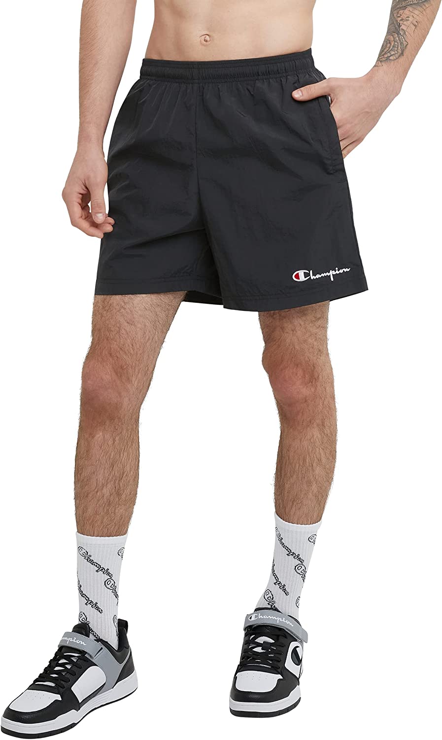 Champion life hot sale nylon shorts