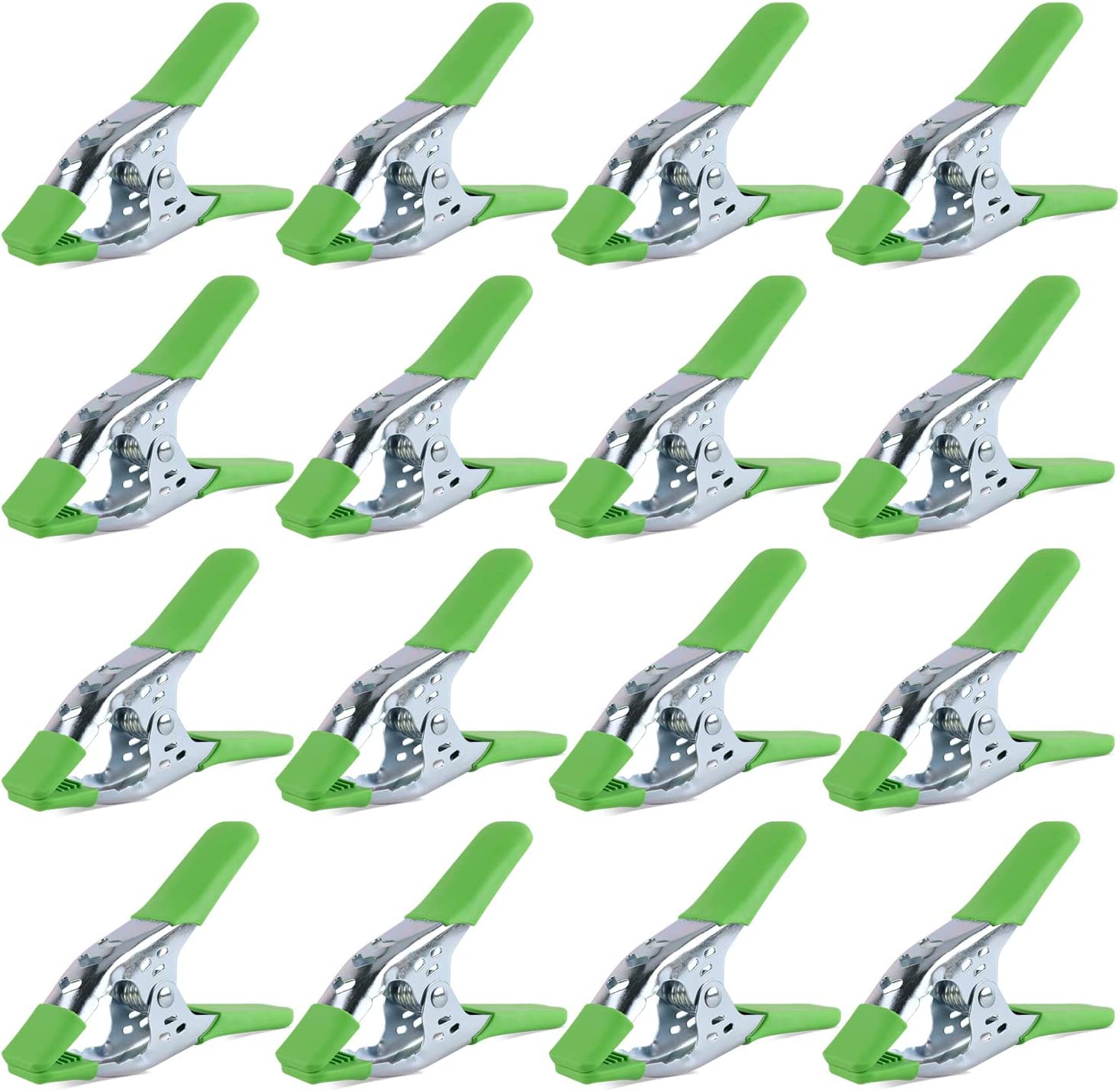 10 Pack Spring Clamps Heavy Duty - Assorted Sizes Spring Clips
