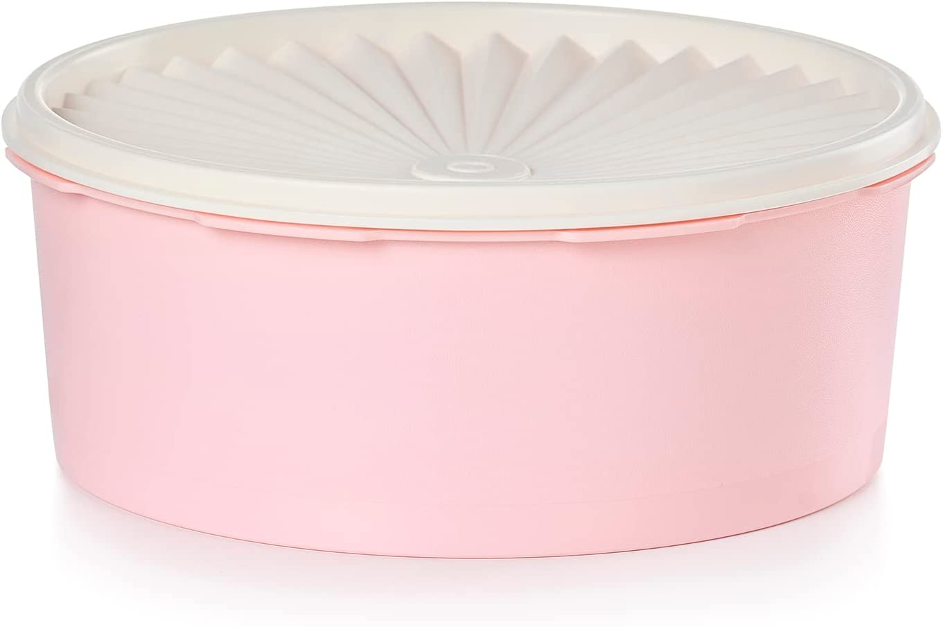 Tupperware Heritage Collection 7.6 Cup Cookie Canister - Vintage Light Pink  Color, Dishwasher Safe & BPA Free Container - (1.8 L)